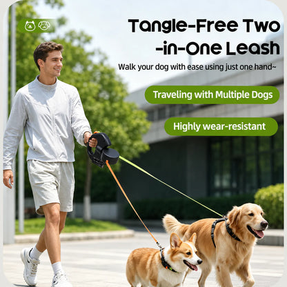 PawWalk™ Dual Dog Leash