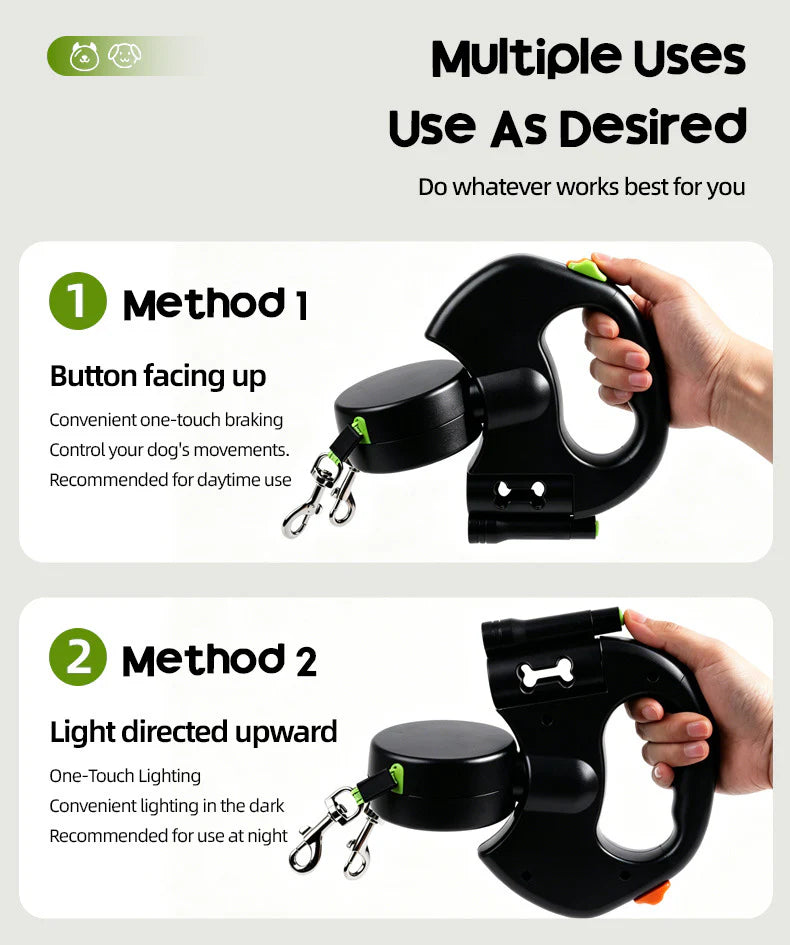 PawWalk™ Dual Dog Leash